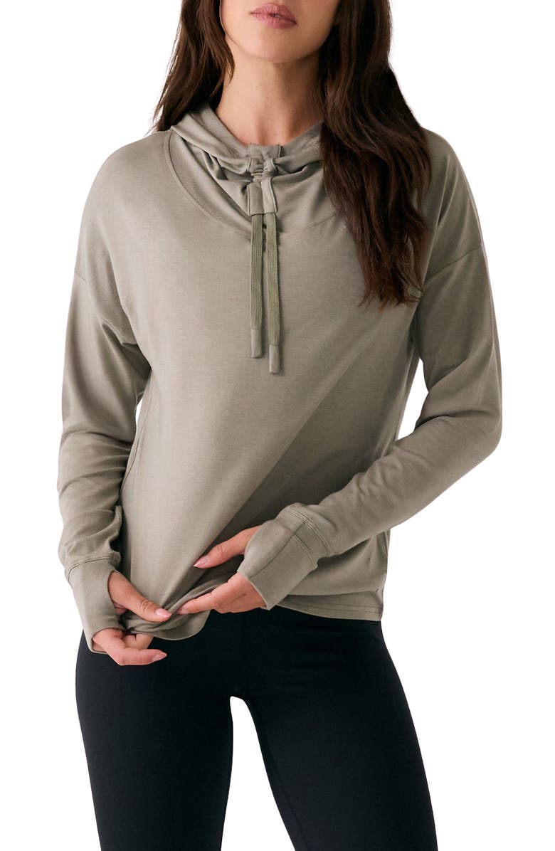 Lole Dynamic Hoodie, Main, color, Hazel
