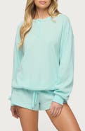 EDIKTED Baila Waffle Knit Henley