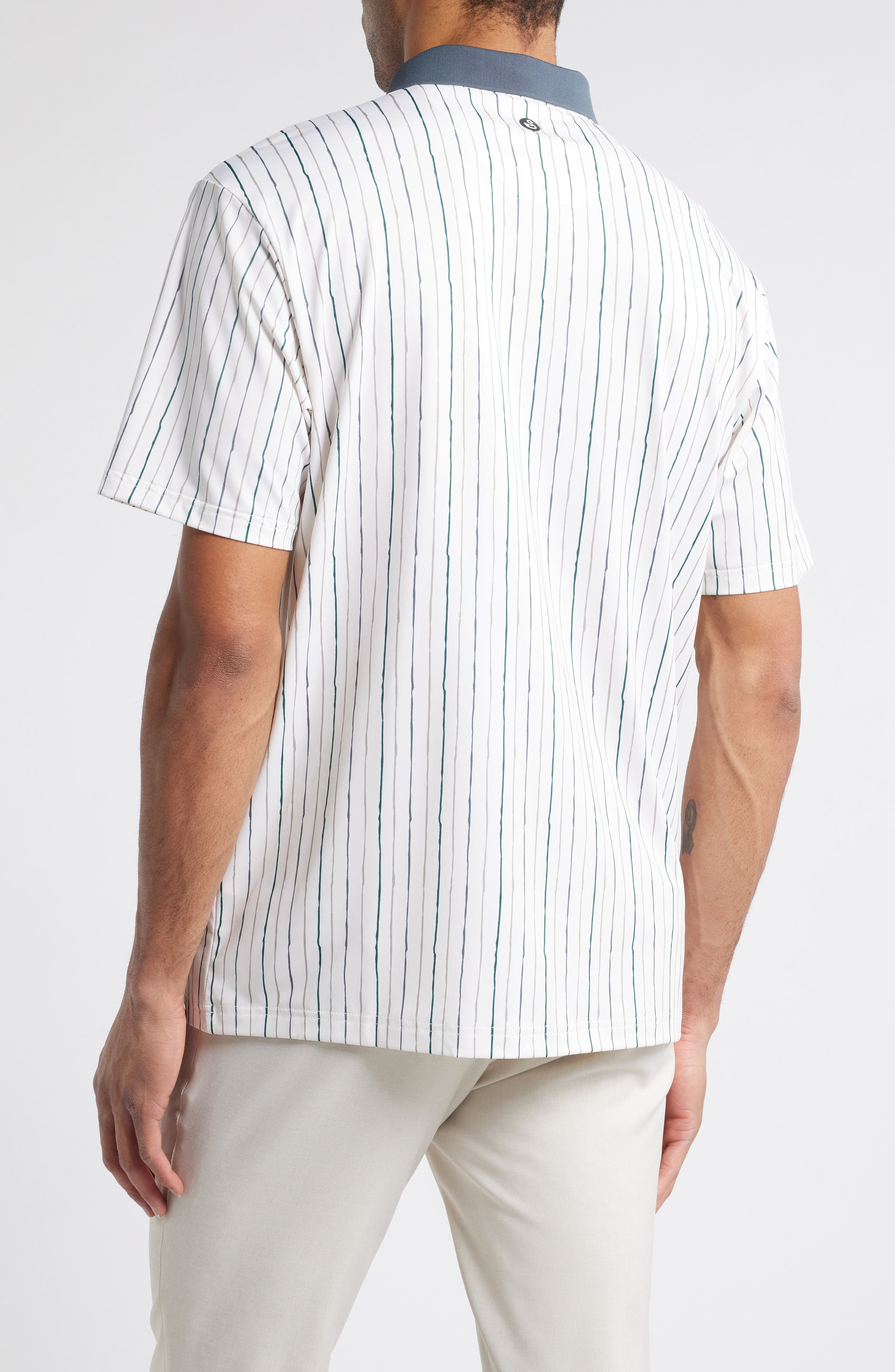 Trail Stripe Golf Polo - image 2