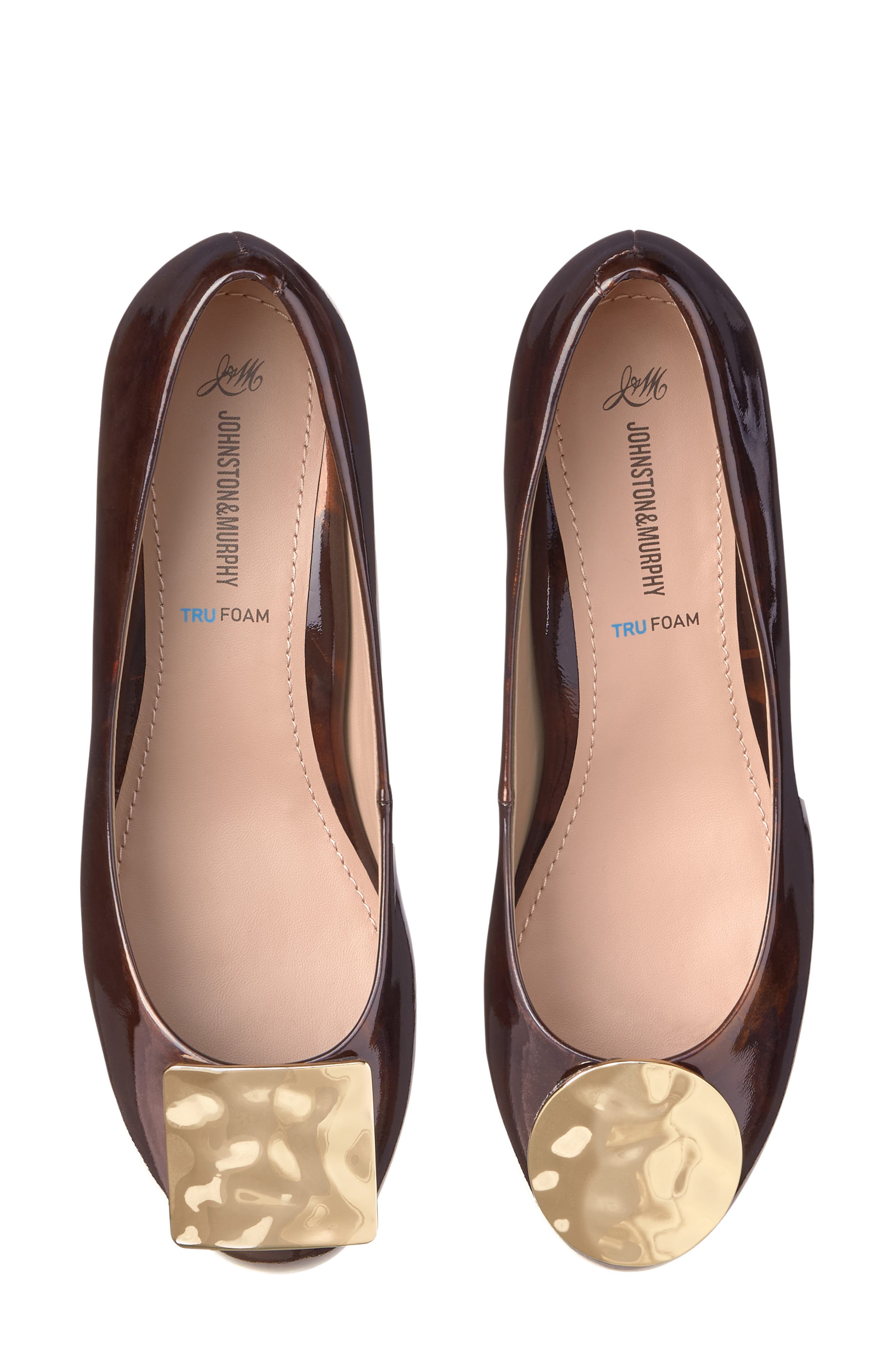 Sienna Pump, Alternate, color, DARK BROWN LEATHER
