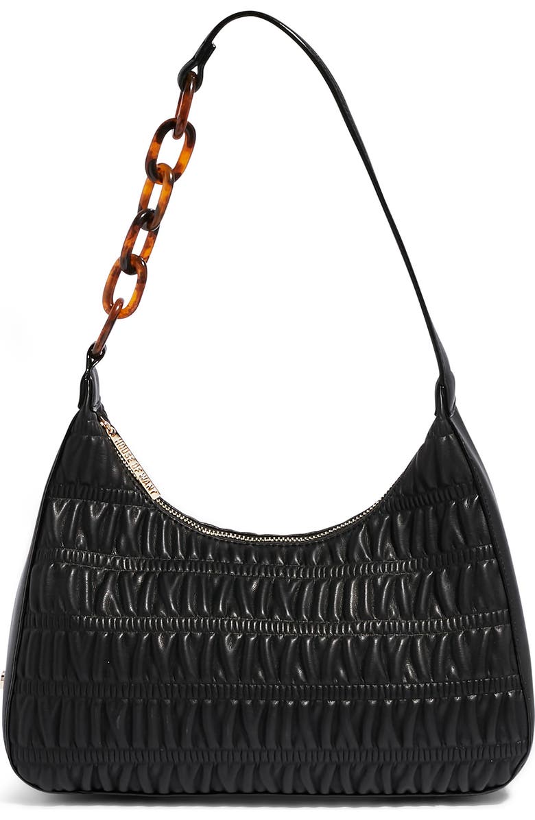 HOUSE OF WANT Newbie Vegan Leather Hobo, Main, color,