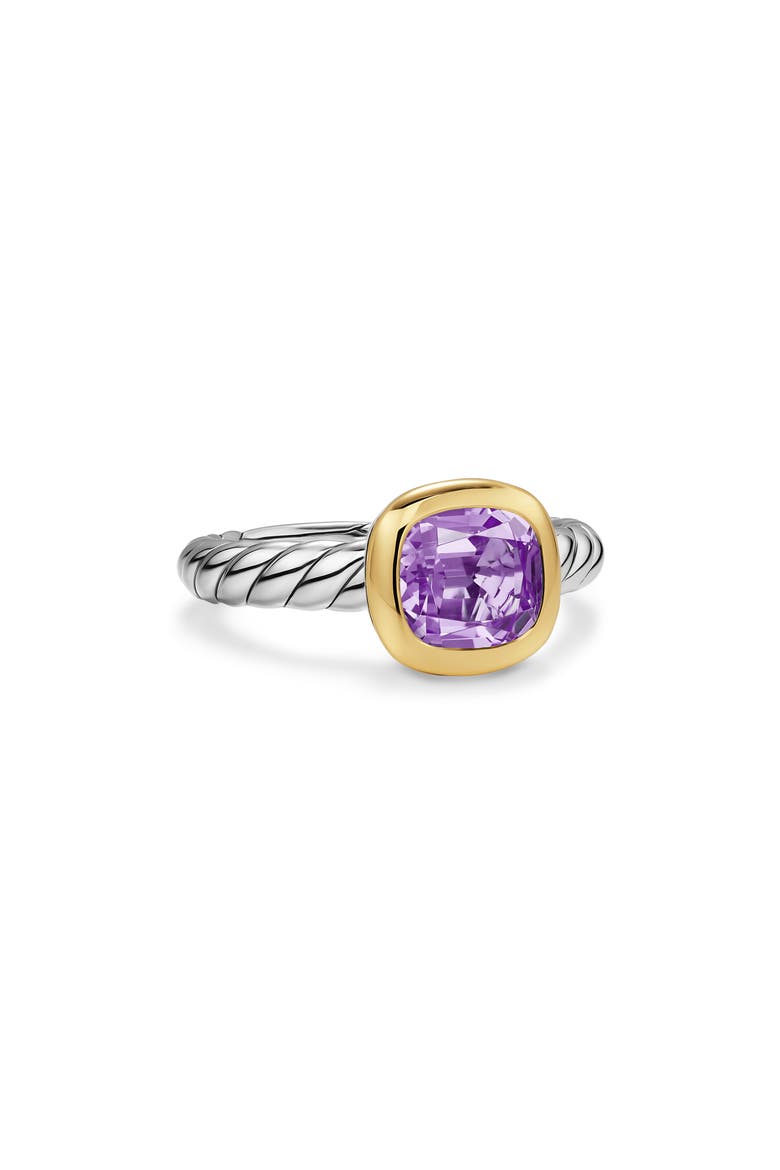 DY Mercer® Color Stone Ring, Alternate, color, AMETHYST