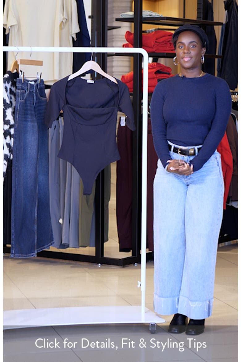 Everly Square Neck Bodysuit video