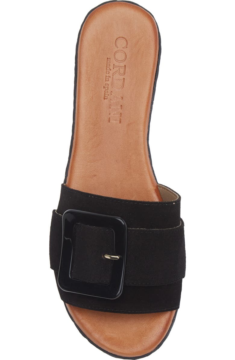 Cordani Beckett Platform Sandal, Alternate, color, Black Suede