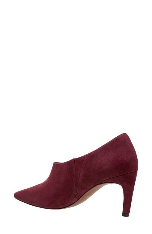 Linea Paolo Simone Bootie In Burgundy