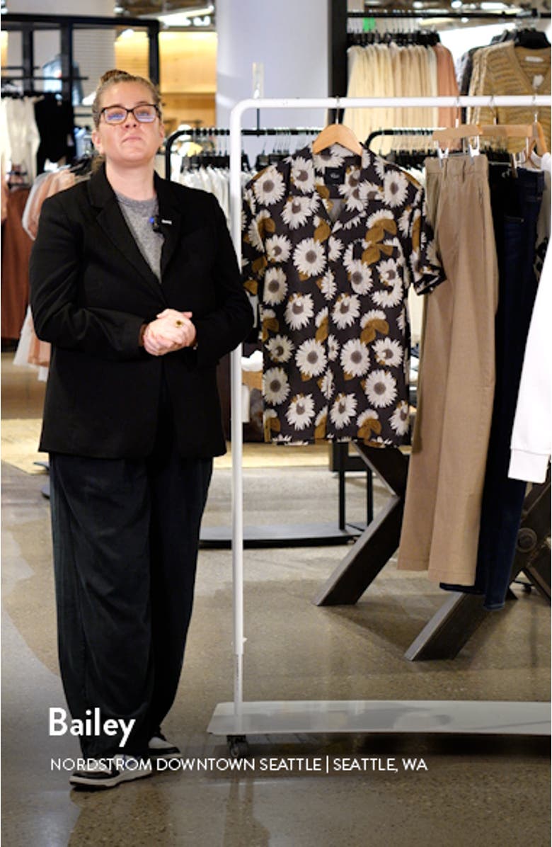 Moreno Floral Button-Up Camp Shirt, sales video thumbnail