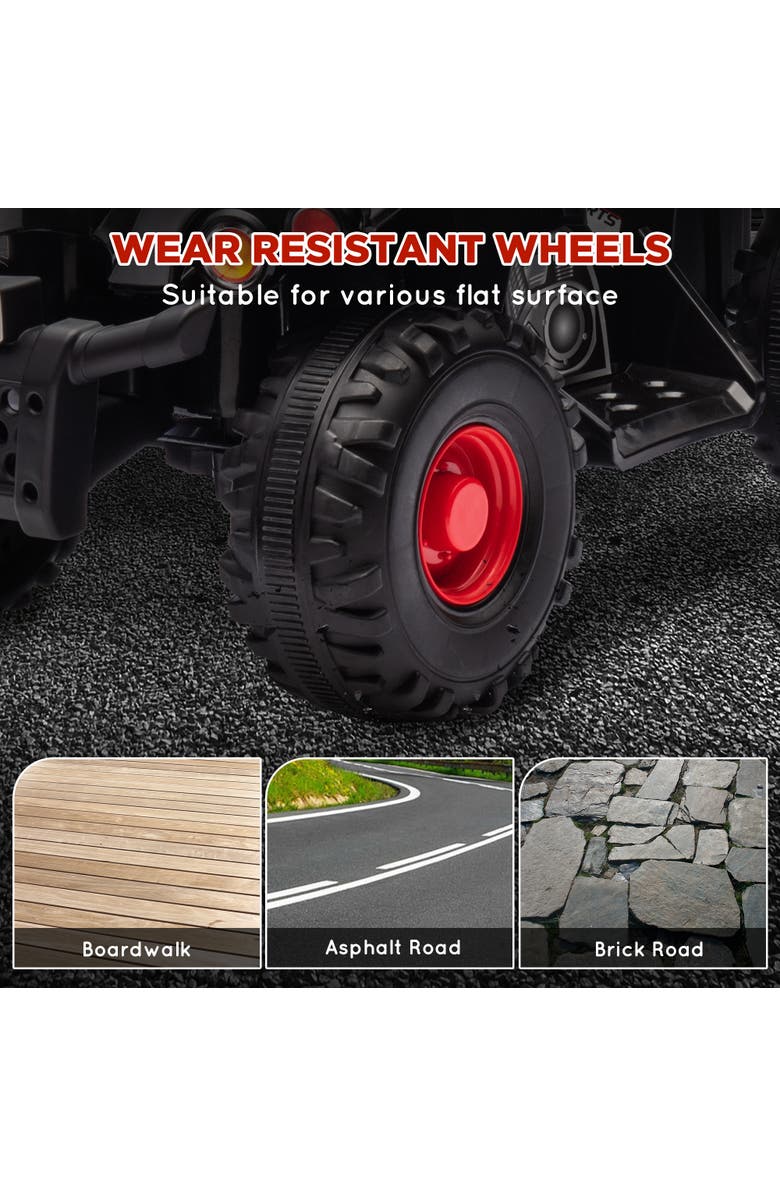 Qaba 12V Electric Go Kart with Forward Backward Drive, Adjustable Speed, Alternate, color, 