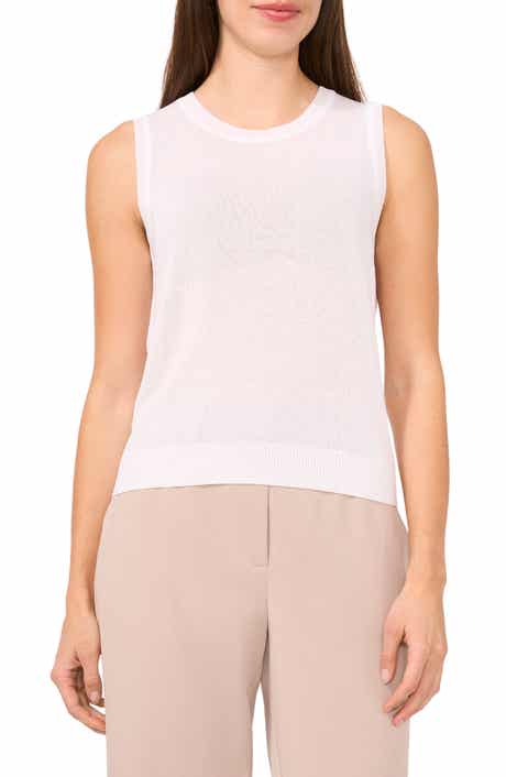 Halogen® Crewneck Sweater Tank