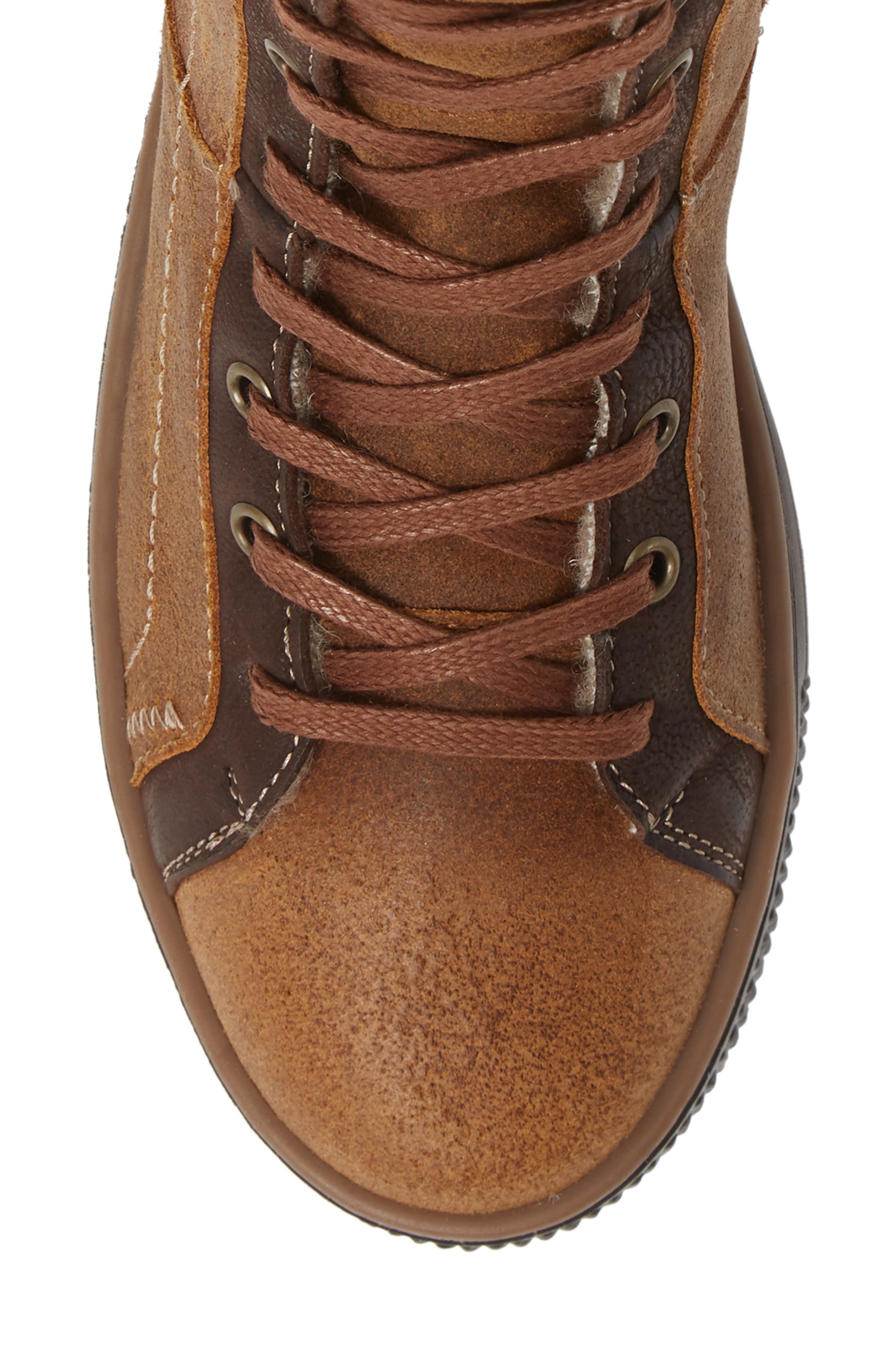 Nirvana Wool Lined Boot, Alternate, color, PEANUT LEATHER