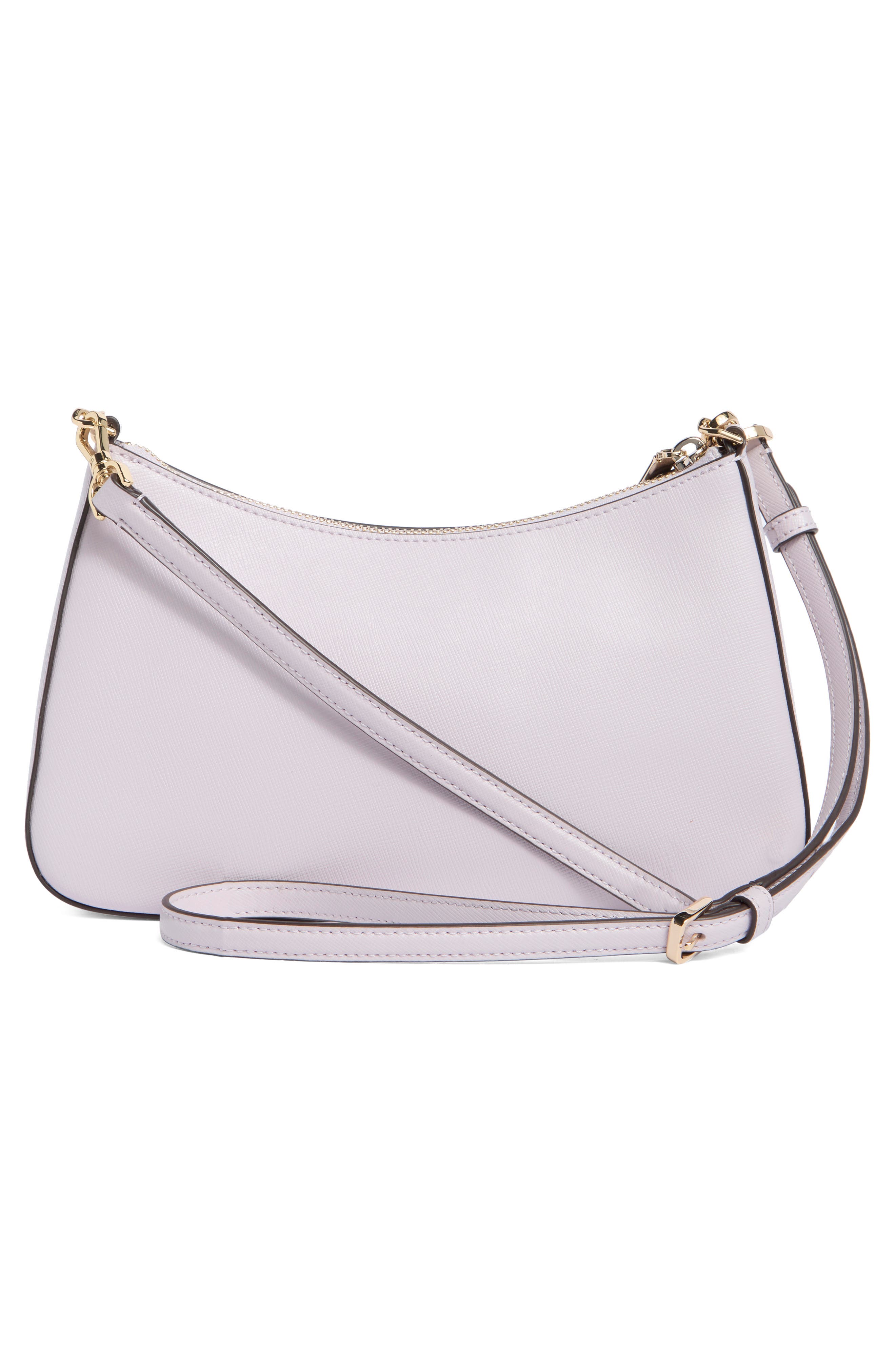medium convertible crossbody bag, Alternate, color, PASTEL LAVENDER