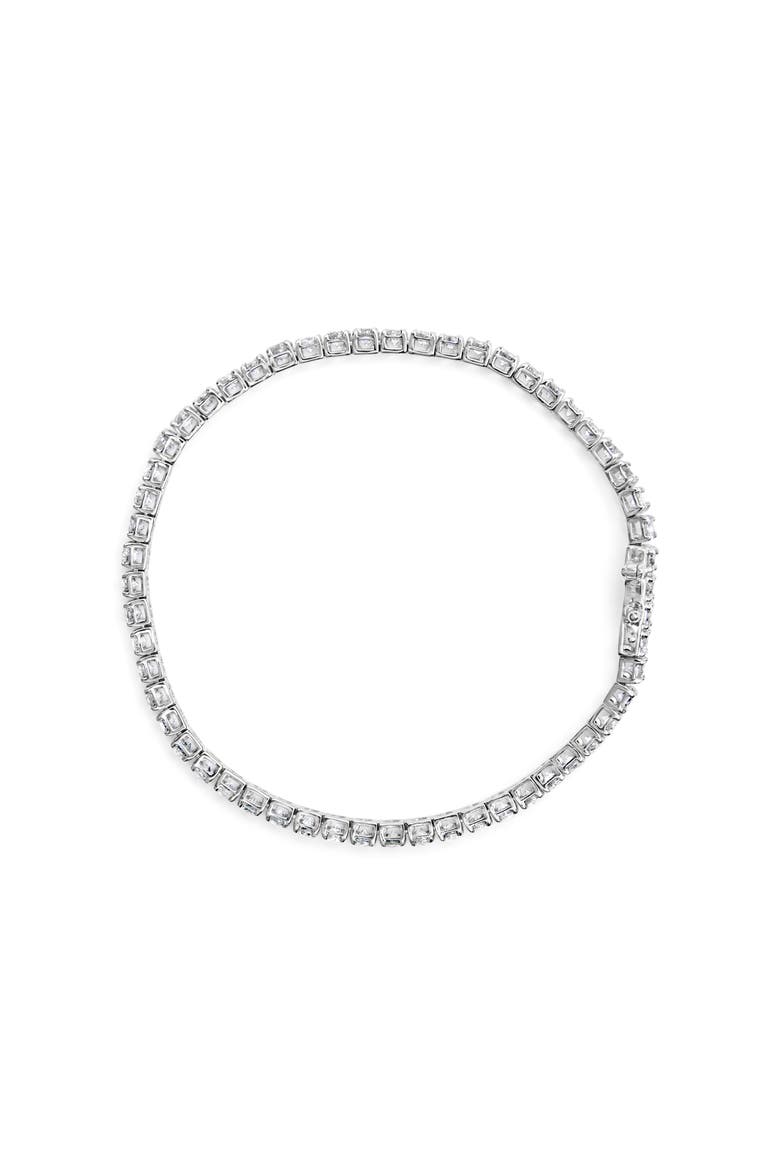 10K White Gold 6.00 Cttw Classic Natural Diamond Tennis Bracelet, Alternate, color, White Gold