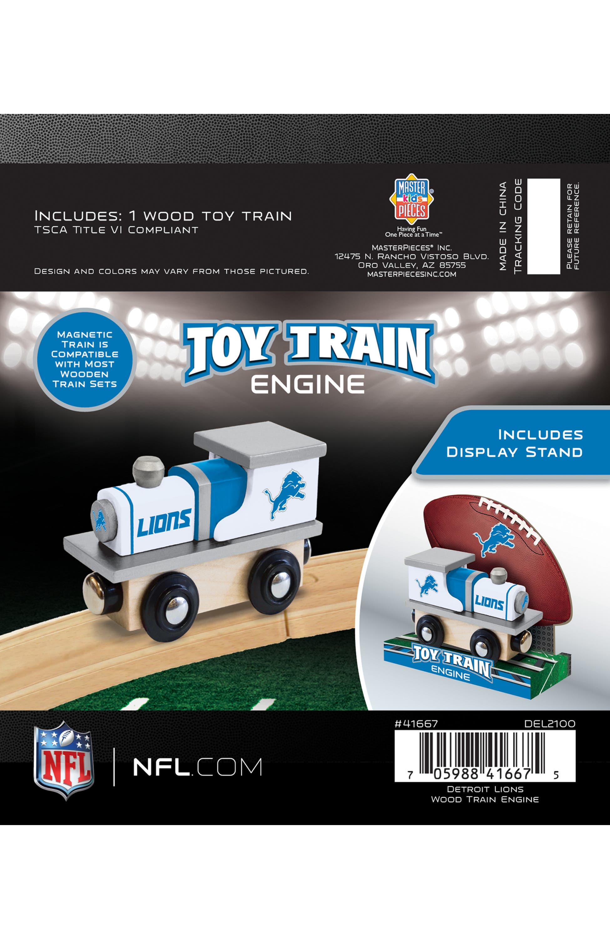 MASTERPIECES Detroit Lions Toy Train Engine | Nordstrom