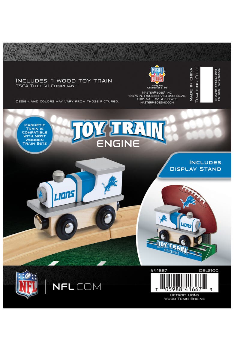 Detroit Lions Toy Train Engine, Alternate, color, Multicolor