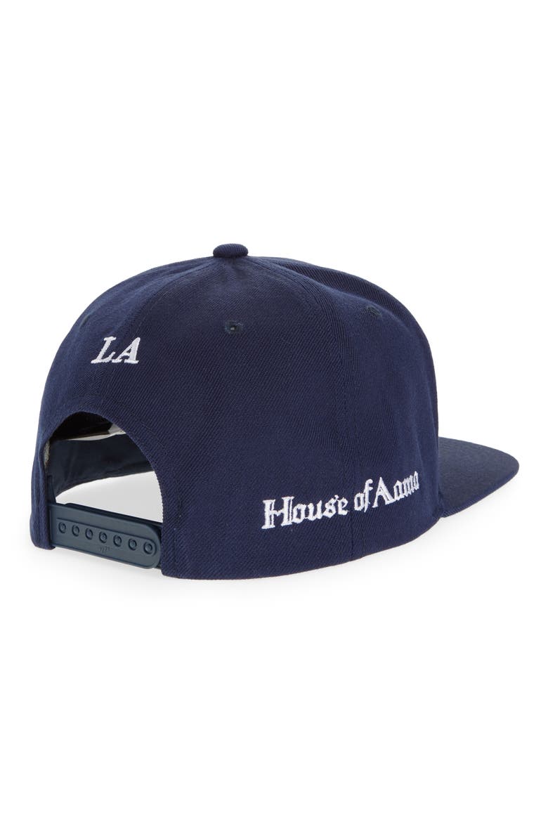 Embroidered Baseball Cap, Alternate, color, BLUE