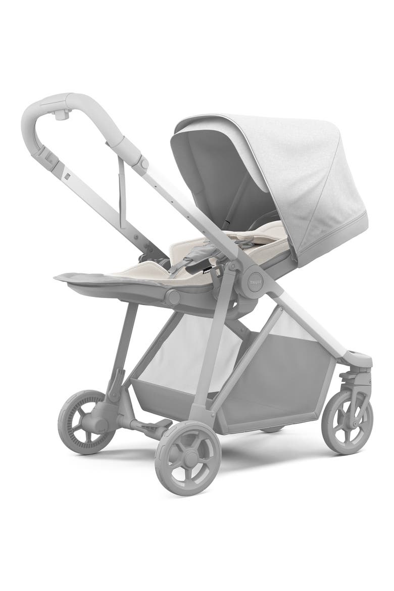 Stroller Newborn Inlay, Alternate, color, SOFT GREY