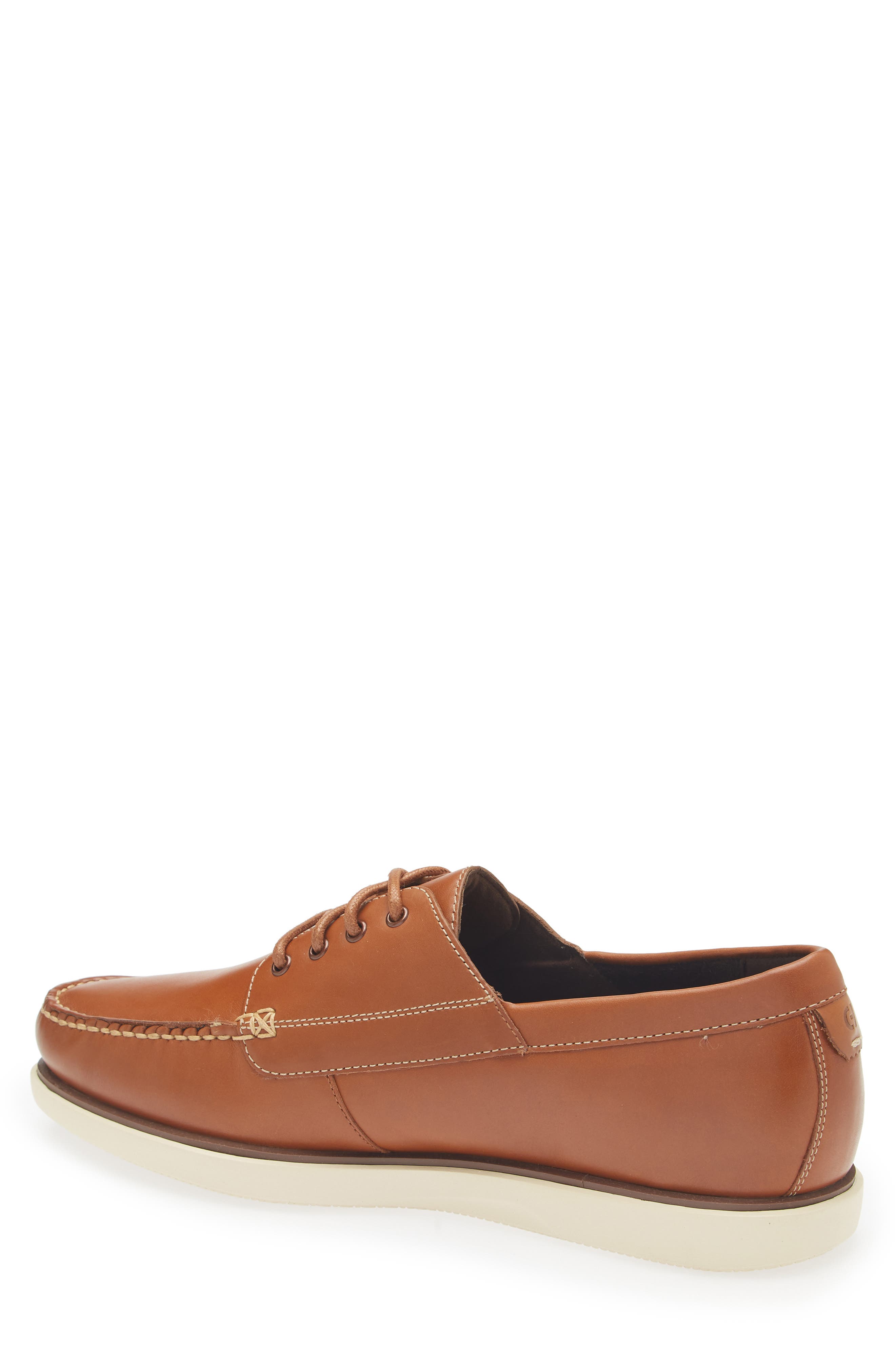 Cole Haan Grand 4-Eye Boat Shoe, Alternate, color, British Tan / Angora