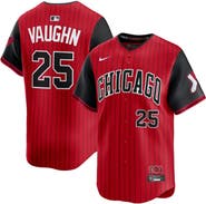 Nike Men's Nike Andrew Vaughn Red/Black Chicago White Sox 2025 City Connect Limited Player Jersey