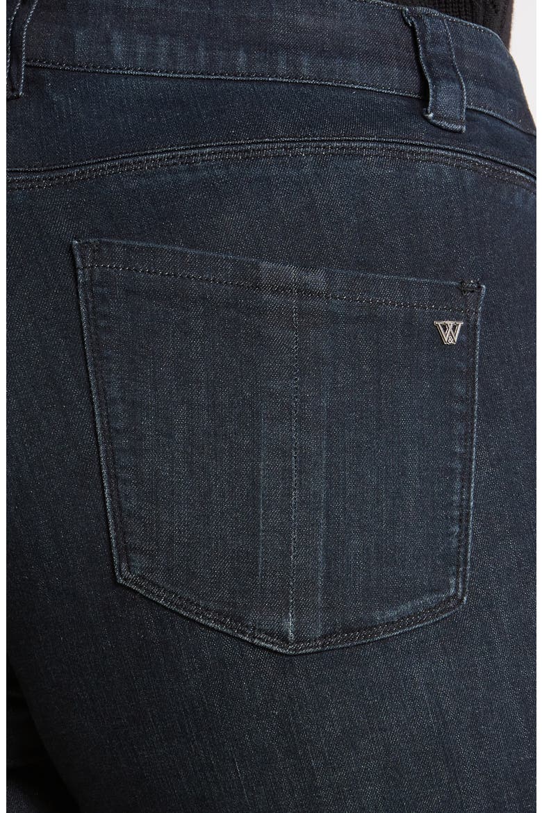 Sawyer Mid Rise Straight Leg Jeans, Alternate, color, INDIGO