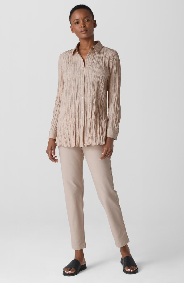 Eileen Fisher Slim Ankle Pants, Alternate, color, Wheat