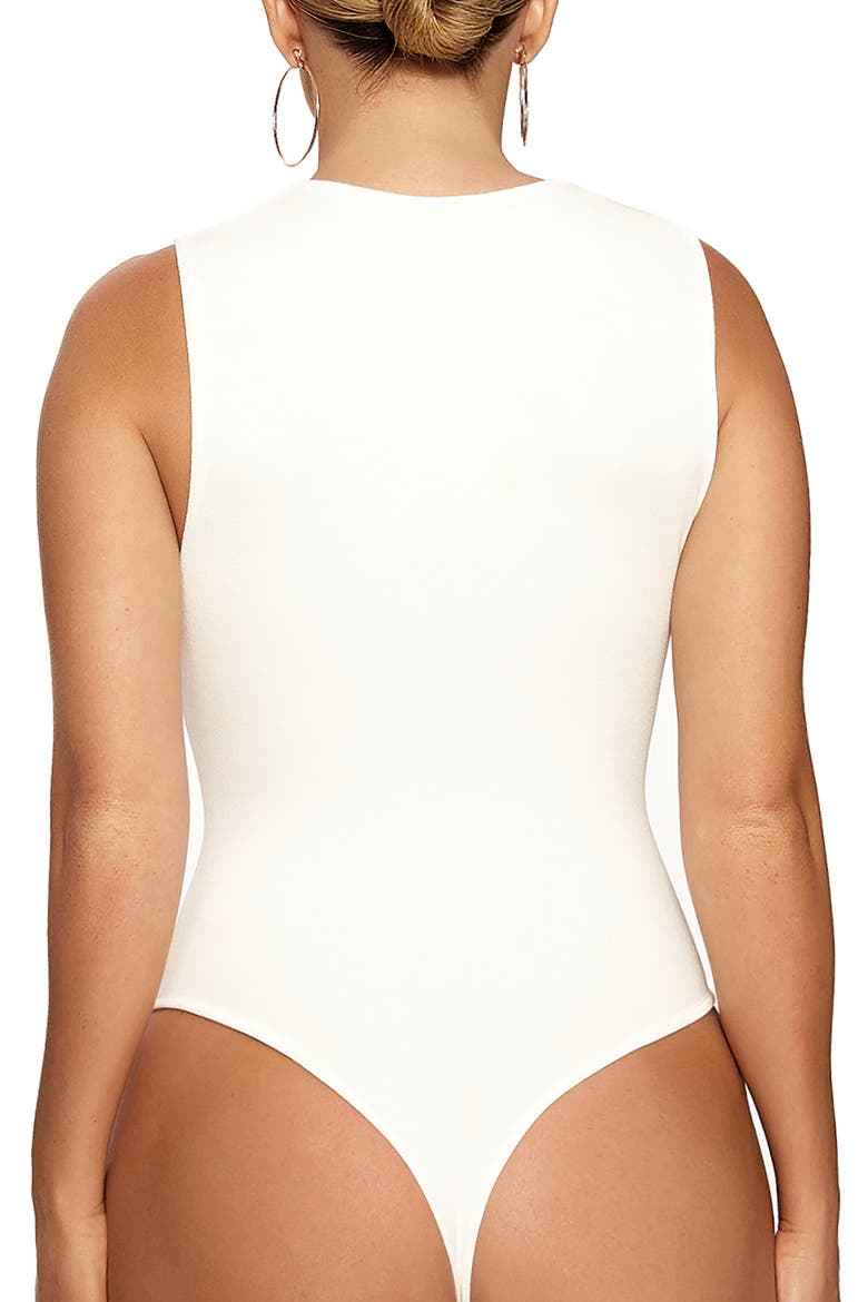 The NW Sleeveless Bodysuit, Alternate, color, WHITE