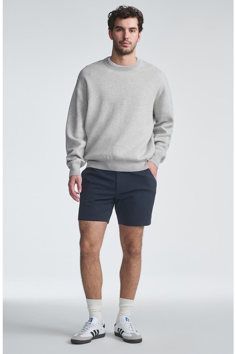 Nate Flat Front Seersucker Shorts, Alternate, color, NAVY SEERSUCKER