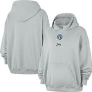 Nike Women's Nike Gray Chicago Sky Studio Fleece Hoodie