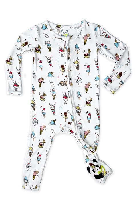 Baby Ice Cream Convertible Footie