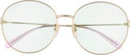 Gucci 60mm Round Sunglasses