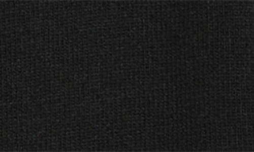 Ak Anne Klein Newport Kissing Front Cardigan In Black