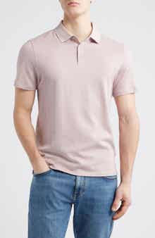 Robert Barakett Modesto Race Stripe Cotton Polo