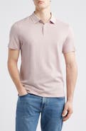 Robert Barakett Modesto Race Stripe Cotton Polo