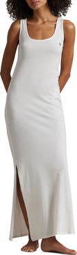 Polo Ralph Lauren Scoop Neck Sleeveless Cotton Nightgown