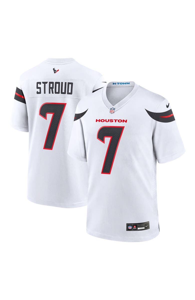 Nike Men's Nike C.J. Stroud White Houston Texans Game Jersey, Main, color, White