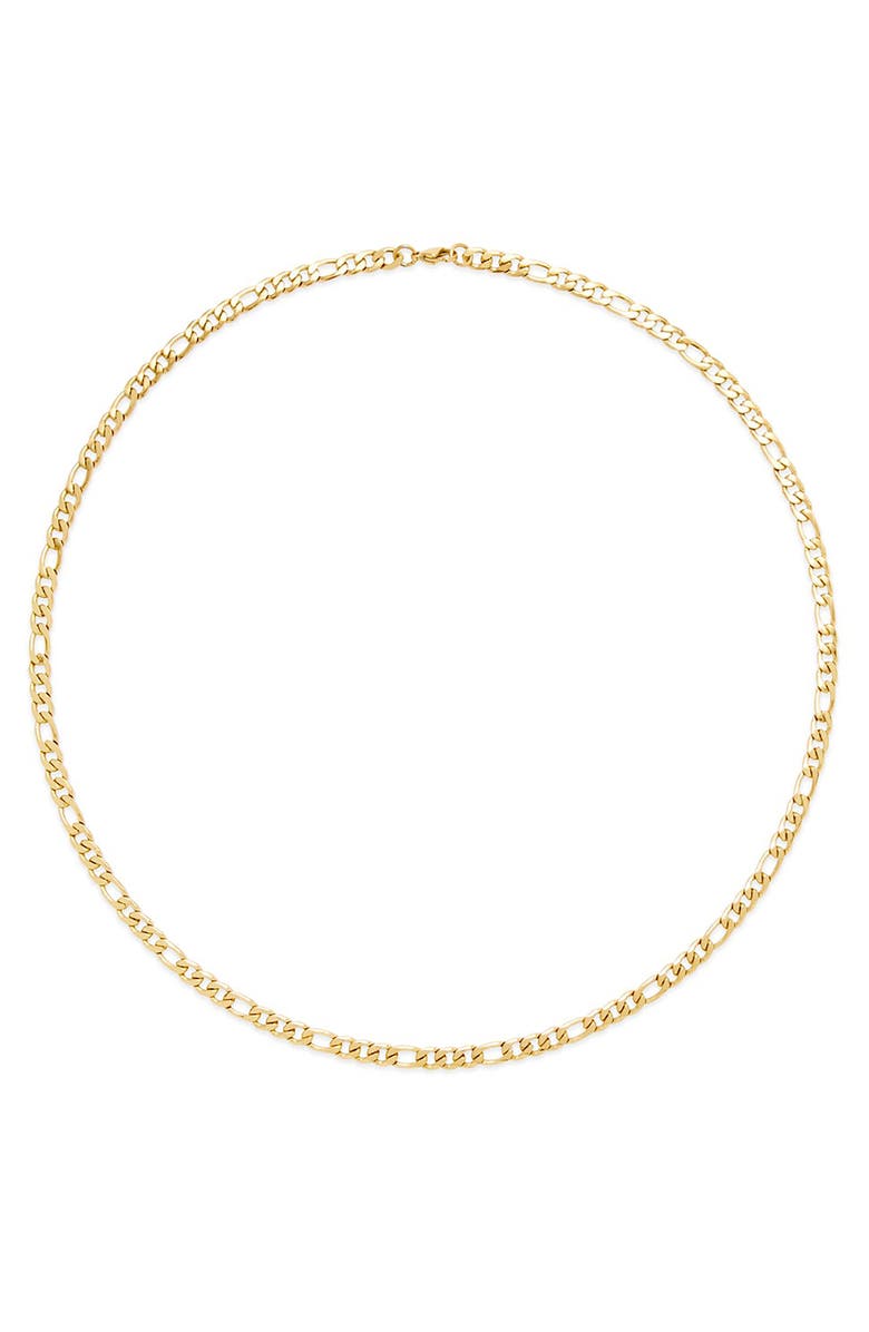 Brook and York Men's Figaro Chain Necklace, Alternate, color, Gold
