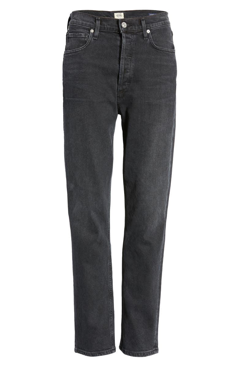 Citizens of Humanity High Waist Straight Leg Jeans, Alternate, color,