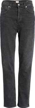 Citizens of Humanity High Waist Straight Leg Jeans