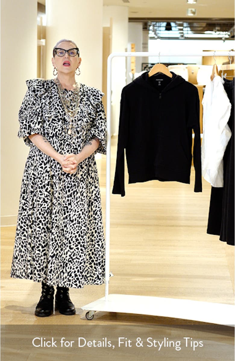 Organic Cotton Zip-Up Hoodie, sales video thumbnail