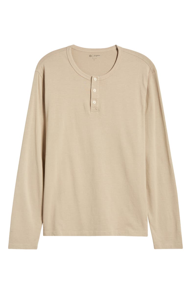 AG Bryce Long Sleeve Henley Shirt, Alternate, color, Dry Dust