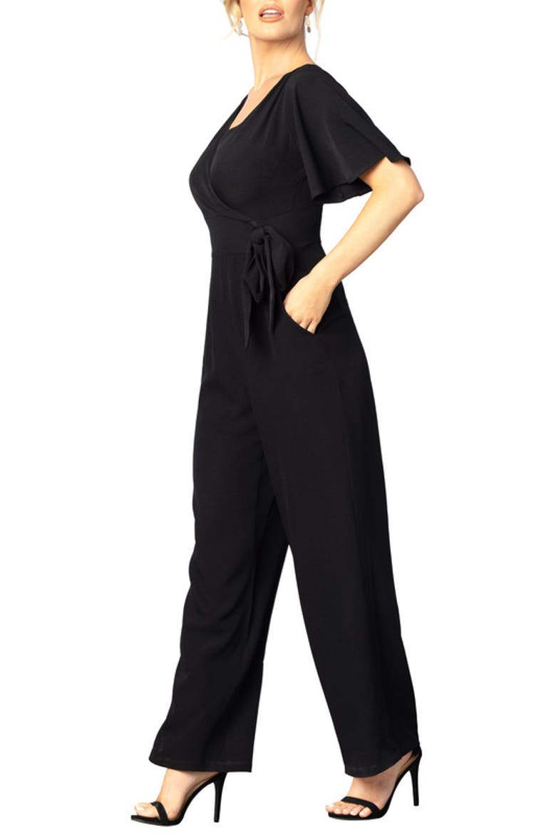 Charisma Crepe Jumpsuit, Alternate, color, BLACK NOIR