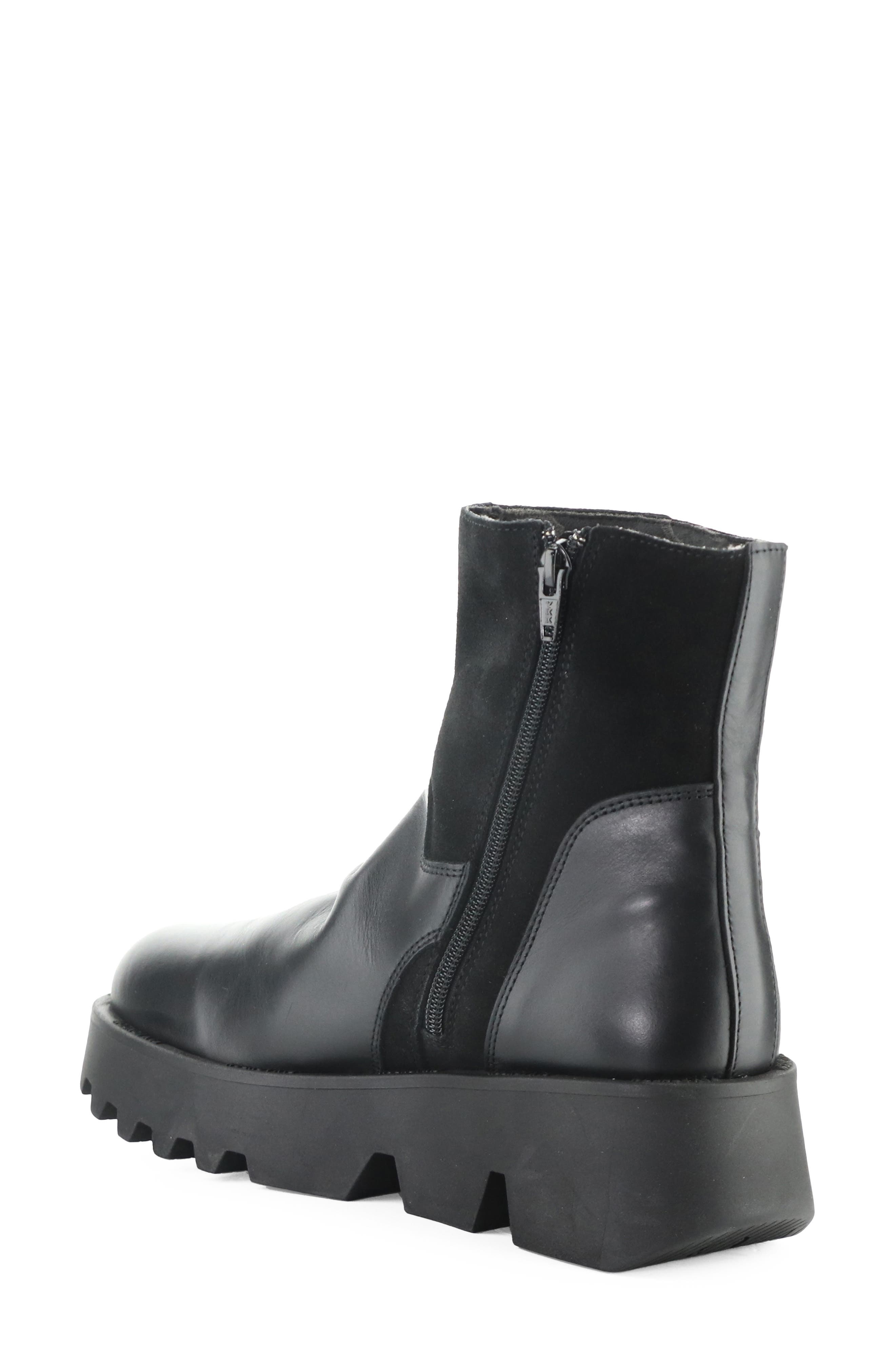 Zink Lug Sole Bootie, Alternate, color, 000 BLACK