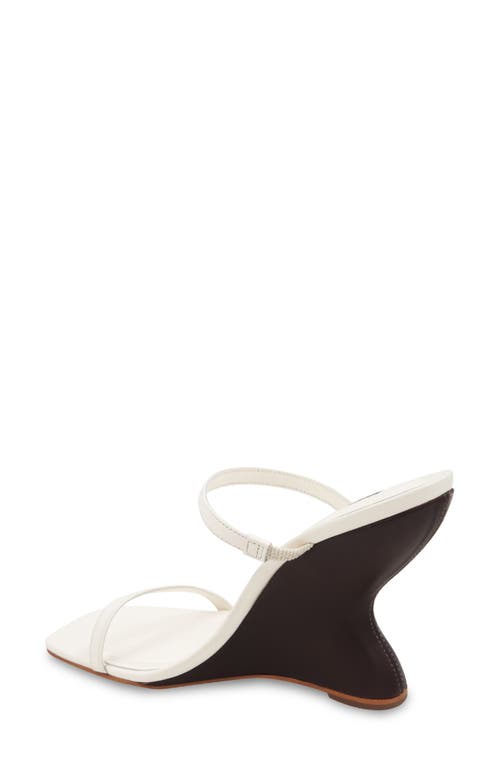 Bcbg Max Azria Westa Wedge Sandal In White