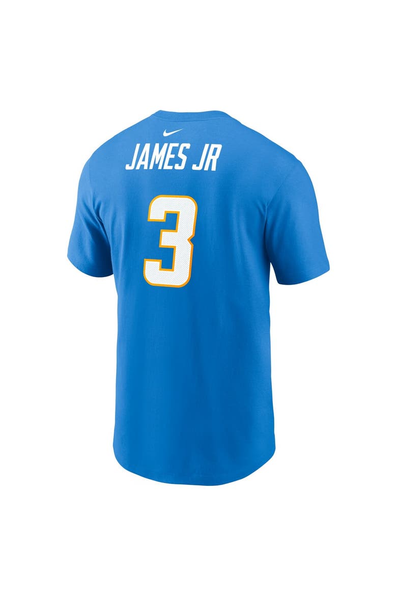 Men's Nike Derwin James Jr. Powder Blue Los Angeles Chargers Player Name & Number T-Shirt, Alternate, color, Powder Blue