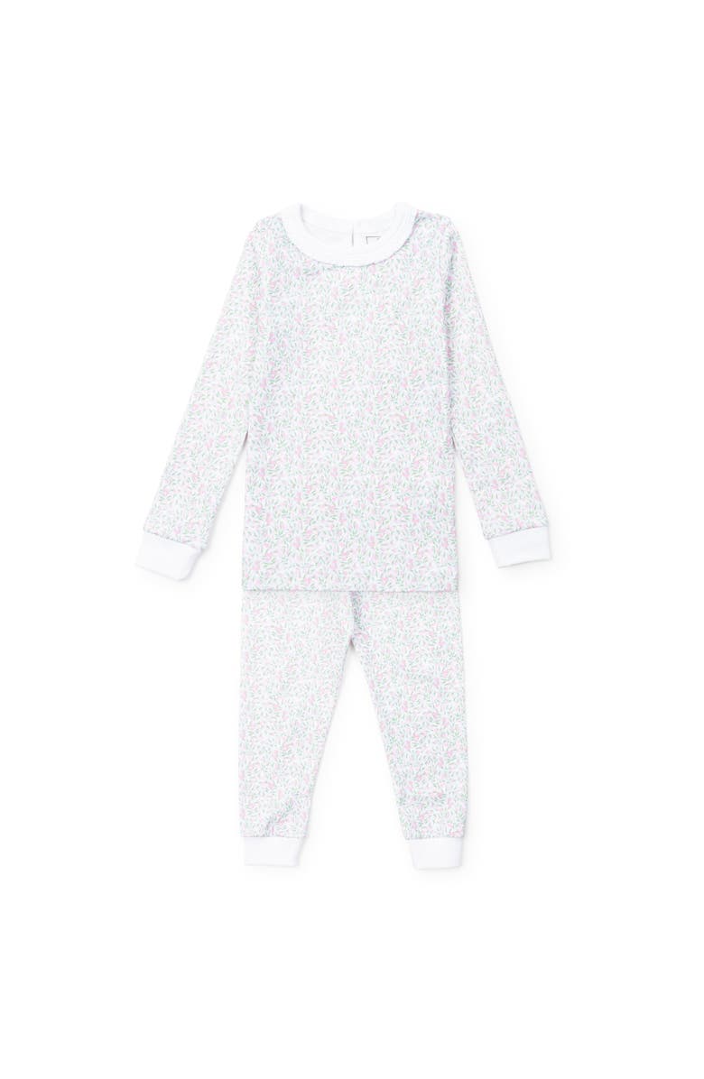 Lila and Hayes Ava Girls' Pajama Pant Set, Main, color, Garden Soiree