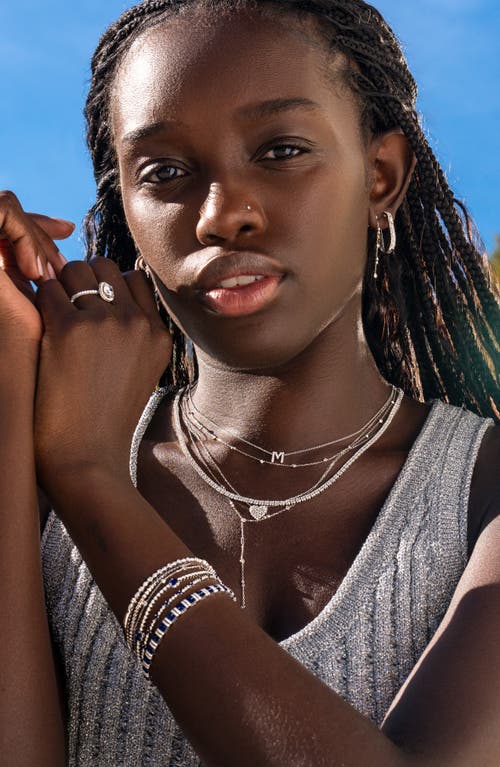 Bony Levy Monaco Diamond Y-Necklace in 18Kw 