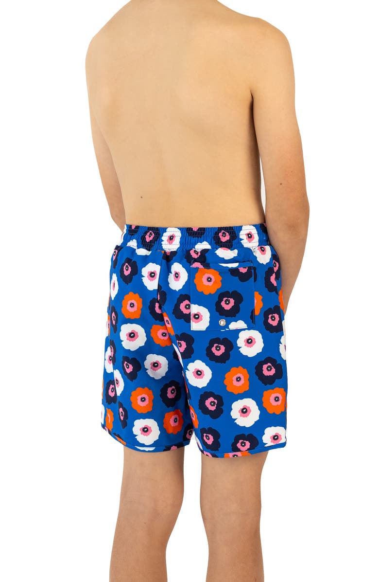 Lake Label Board Short Swimsuit, Alternate, color, 