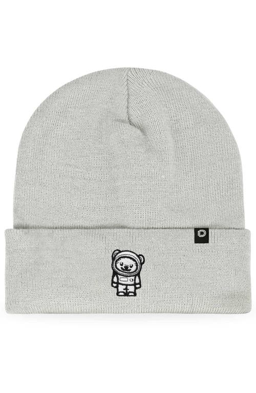 Dalix Ice Bear Beanie In Light Gray
