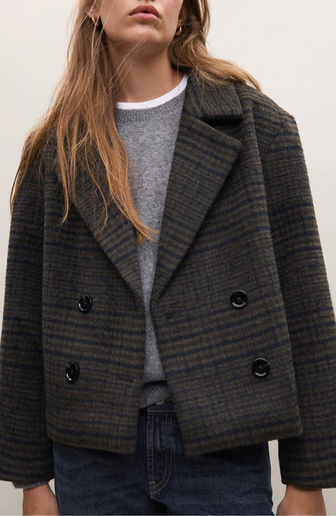 Checked Coat