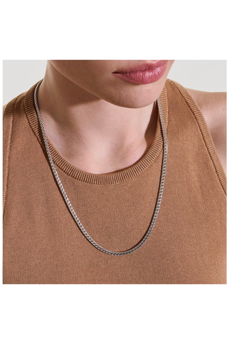 Icon Necklace, Sterling Silver, 3.5mm, Alternate, color, STERLING SILVER