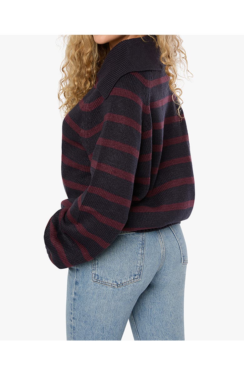 WeWoreWhat Collar V Neck Sweater, Alternate, color, 