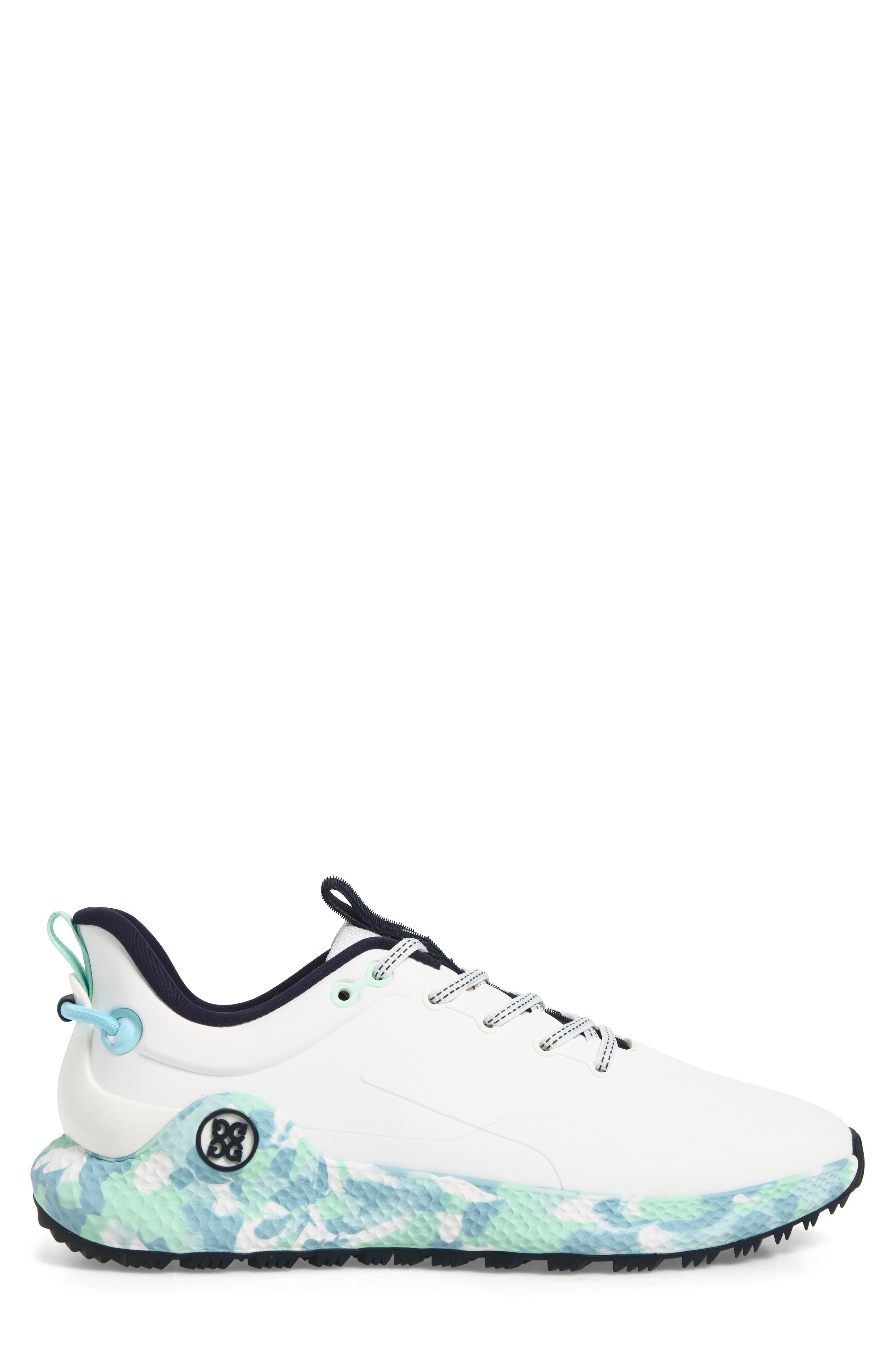 MG4+ O2 Camo Print Golf Shoe, Alternate, color, SNOW / TIDAL